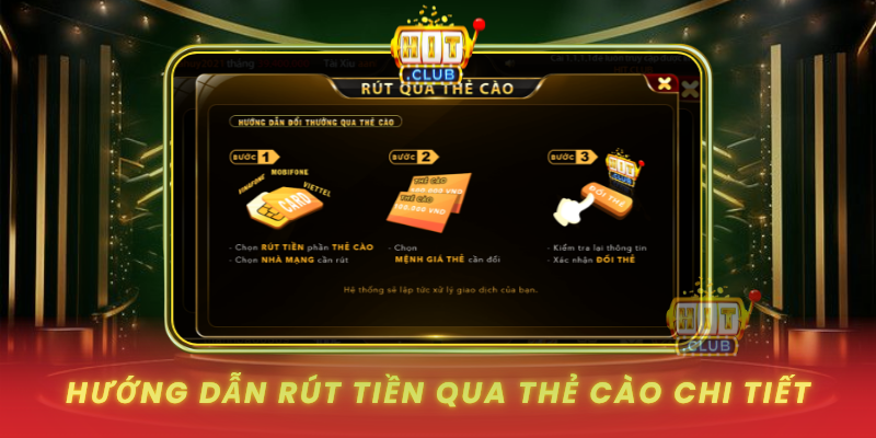 Rút Tiền Qua Thẻ Cào HitClub Không Cần Ngân Hàng 2 Huong Dan Rut Tien Qua The Cao Chi Tiet
