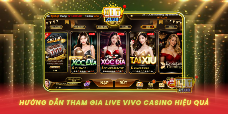 Huong Dan Tham Gia Live Vivo Casino Hieu Qua