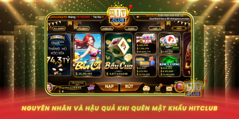 Nguyen Nhan Va Hau Qua Khi Quen Mat Khau Hitclub