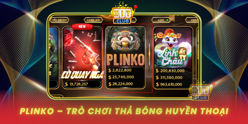 Plinko Tro Choi Tha Bong Huyen Thoai