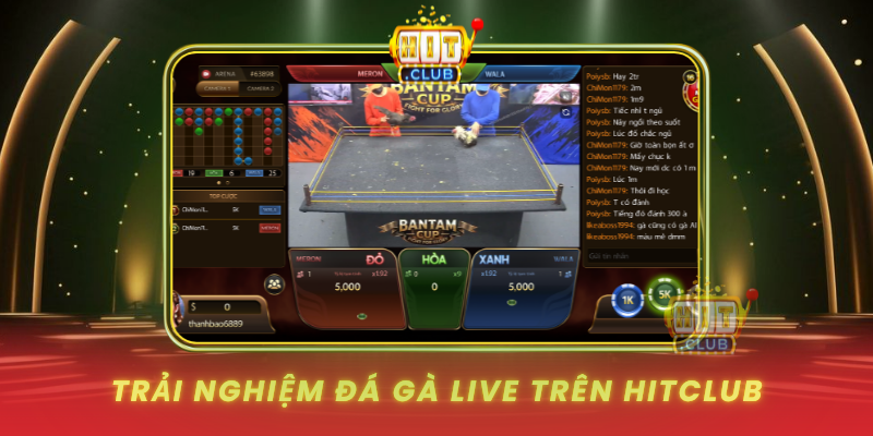 Trai Nghiem Da Ga Live Tren Hitclub